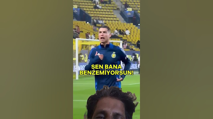Cristiano Ronaldo, peşini bırakmayan çakmasına tepki gösterdi! 😅 "Kardeş çok çirkinsin!"