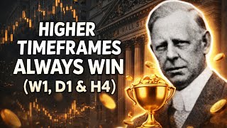 Jesse Livermore Was Right! Why Higher Timeframes ALWAYS Win (W1, D1, H4)