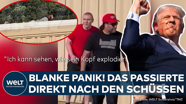 ATTENTAT: Schüsse auf Donald Trump! Das erlebten Augenzeugen nahe des Attentäters Matthew Crooks