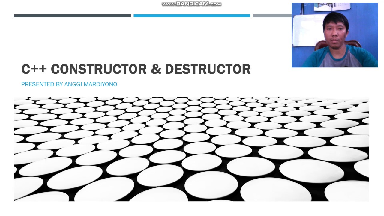 Struktur data: Contructor dan Destructor Part 1 - YouTube