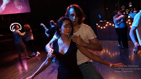 Brazilian Zouk improvisation by Andrey Smotrin and Lena Krivoruchenko at Moscow Zouk Belka 2021