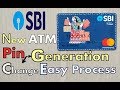 SBI ATM Pin Generation &amp; Pin Change By ATM Machine