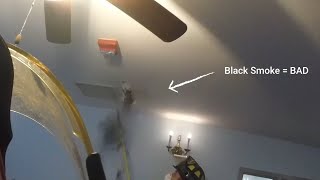 Westland FD Sniffs Out and Snuffs Out a Hidden Fire.