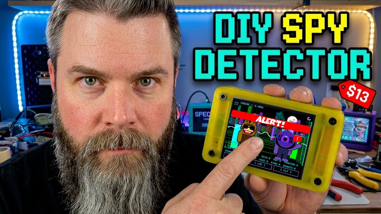 I Made a $13 Surveillance Detector (And It Actually Works)