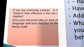 How to write the reflections for the CSEC
