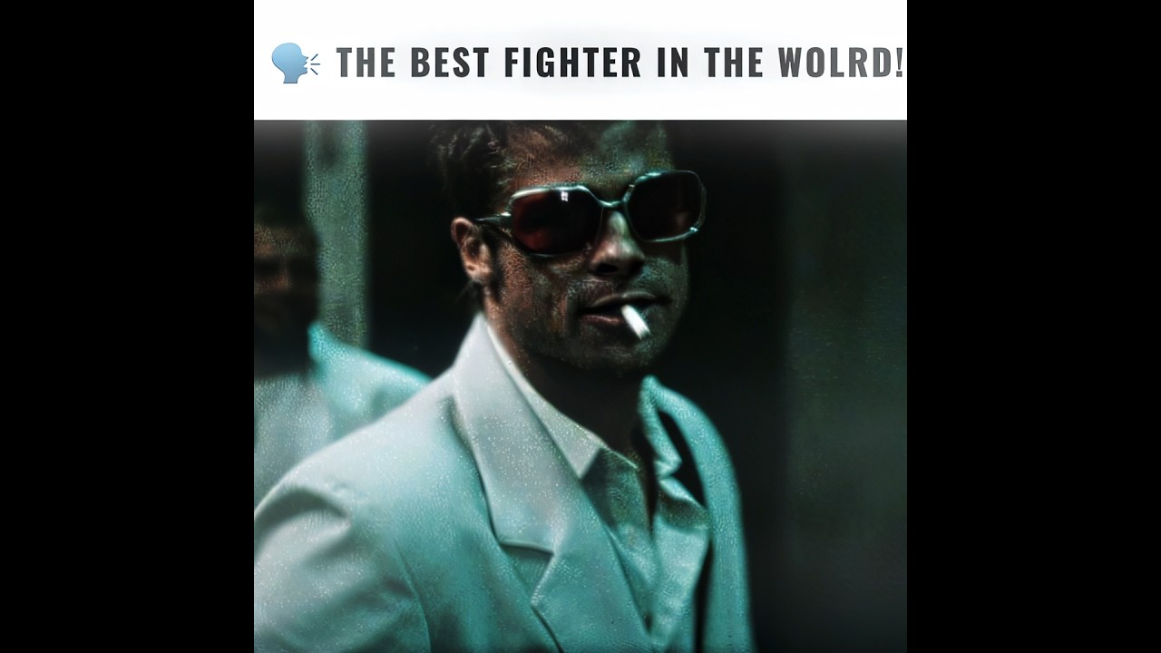 TYLER DURDEN EDIT - THE BEST FIGHTER IN THE WORLD?! 🌍 