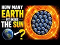 How many Earth fit inside the sun ?? #earth #space #Nasa
