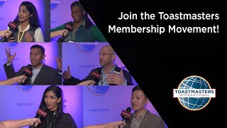 Join the Toastmasters Membership Movement!