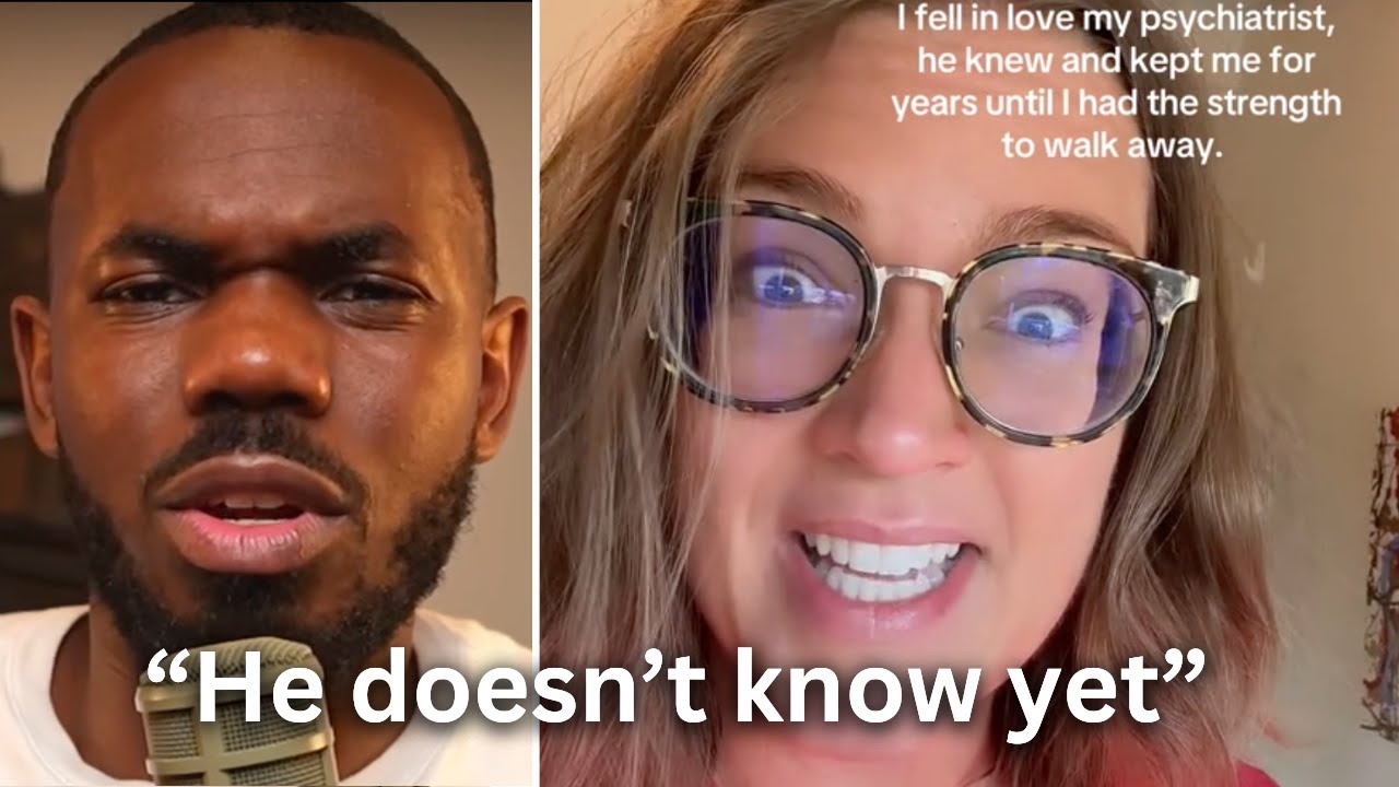 She thinks her psychiatrist is madly in love with her...