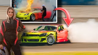 Fire C6 Corvette Returns from the Ashes - First Drive & Competition!