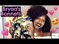 Bryaa&#39;s Bonnets Review | DISCOUNT CODE INCLUDED!!! | Protect Hair at Night with Satin Bonnet