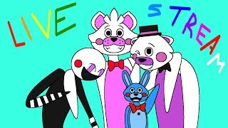 Minecraft Fnaf Livestream - Adventures Through Hypixel!