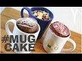 Mug Cake - Pastel en una taza en 2 minutos al Microondas - Sin Horno - YOCOMO