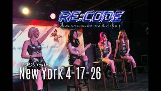 4K - Kpop EVERGLOW (에버글로우) World Tour (RE:CODE) at The Brooklyn Monarch, Brooklyn, NY, USA