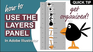 How to Use the Layers Panel in Adobe Illustrator