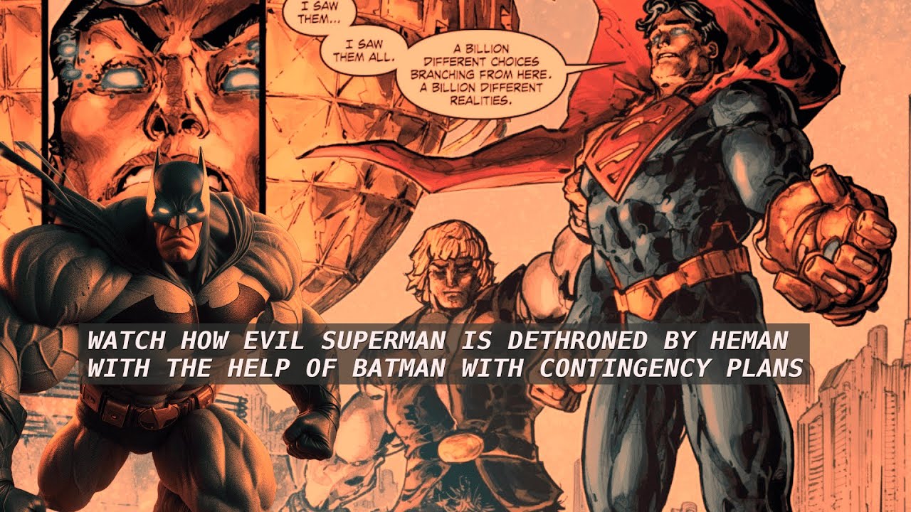 The injustice vs the masters of the universe- full story comics