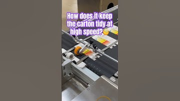 How did the high-speed automatic friction feeder conquer the carton? #technology #machine #paper
