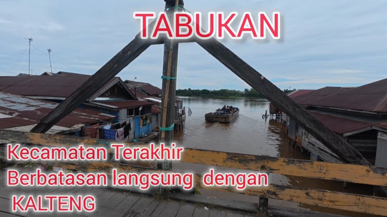 Kondisi jalan  MARABAHAN - TABUKAN 