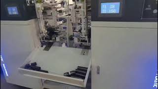 Full Automatic Two Lines Roll Bag Making Machine