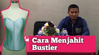 Cara Menjahit Bustier Kemben Kamisol Longtorso