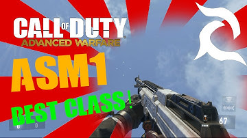 Advanced Warfare BEST CLASS SETUP - "ASM1" (BEAST GUN!) - Call of Duty: Advanced Warfare