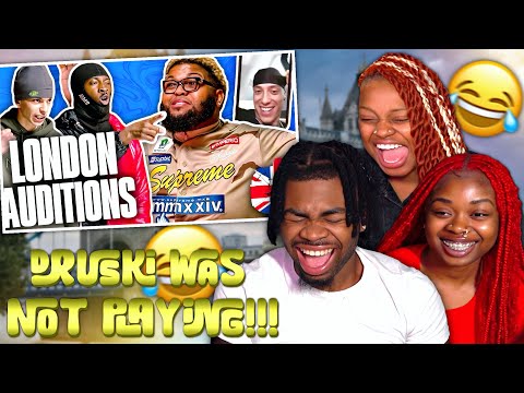 HOODBABIES REACT TO Druski Coulda Been Records LONDON Auditions