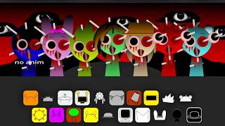 Sprunki All Characters Sky Treatment | #sprunki #incredibox  #sprunkiincredibox