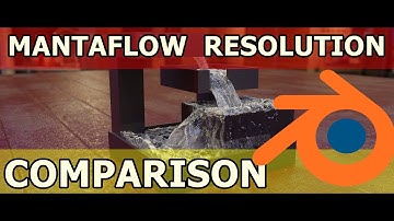 Mantaflow Resolution Comparison  - Blender