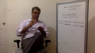 Introduction to online enrichment courses Algorithms I and II