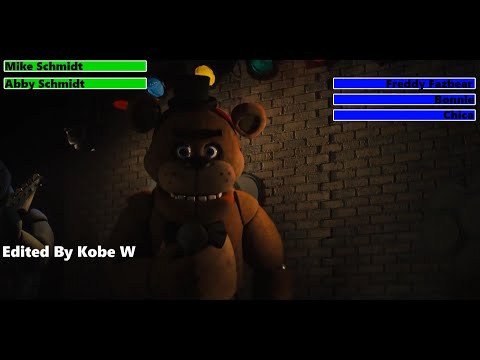 Five Nights at Freddy's (2023) Final Battle with healthbars 1/2
