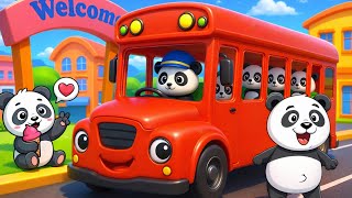 Wheels on the bus go round and round song | nursery rhymes for kids | wheels on the bus video song