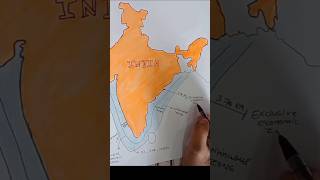India's Real Map Explained: What Textbooks Don’t Show!  #gk #upsc #gkshorts #studyshorts