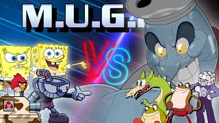 Requested By Lucasgames2772 Team Angry Birds Tank Vs Team King Dice - Mugen Battle