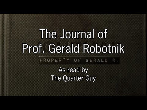 The Journal of Professor Gerald Robotnik FANDUB (EXTRA LIFE REWARD)