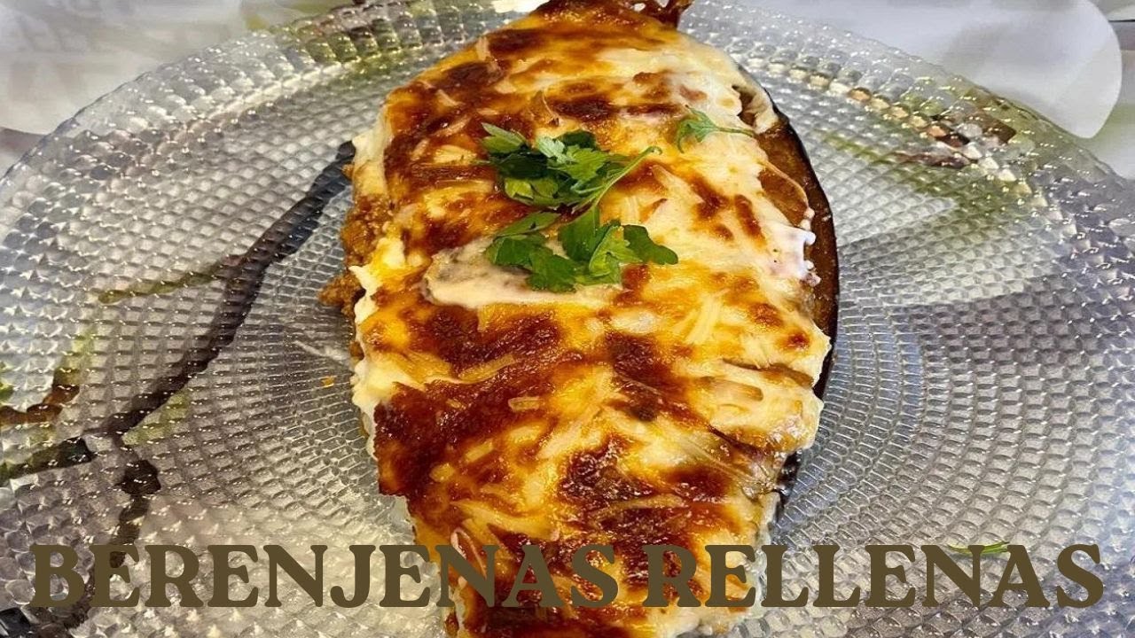 BERENJENAS RELLENAS CON ROBOT MAMBO!! UNA DELICIA!!