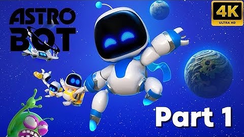 ASTRO BOT Walkthrough Gameplay Part 1 - PS5 - (4K60FPS) - World 1 (Gorilla Nebula) -No Commentary
