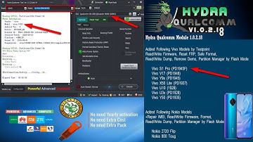 Hydra Qualcomm Module 1-0-2-18  - Vivo, Nokia and More
