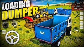 Indian Vehicles Simulator 3D – Tata Dumper Loading | Dumper se Mitti Loading Gameplay
