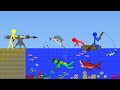 Fishing Tournament Stickman Animation - Competition Minecraft