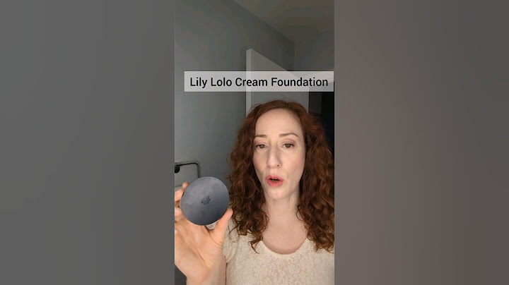 Lily lolo foundation spf 15 review