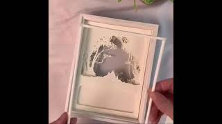 3d Paper Cut Shadow Night Light Box For Christmas Valentine Birthday Gift