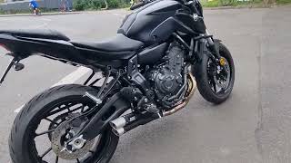 Mt07 2022 Ixil Hyperlow Start Up And Revs