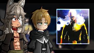Mushoku tensei react to Saitama - Gacha react by RizzyGC