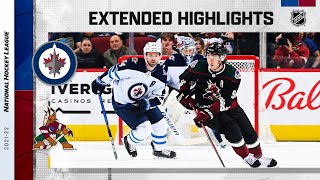 Winnipeg Jets Vs Arizona Coyotes Feb 27, 2022 Highlights