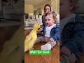 Toddler vs Duckling 🦆 Funny Argument 😂 #shorts |Cutest Debate Ever! #shortsfeed #trending #ytshorts