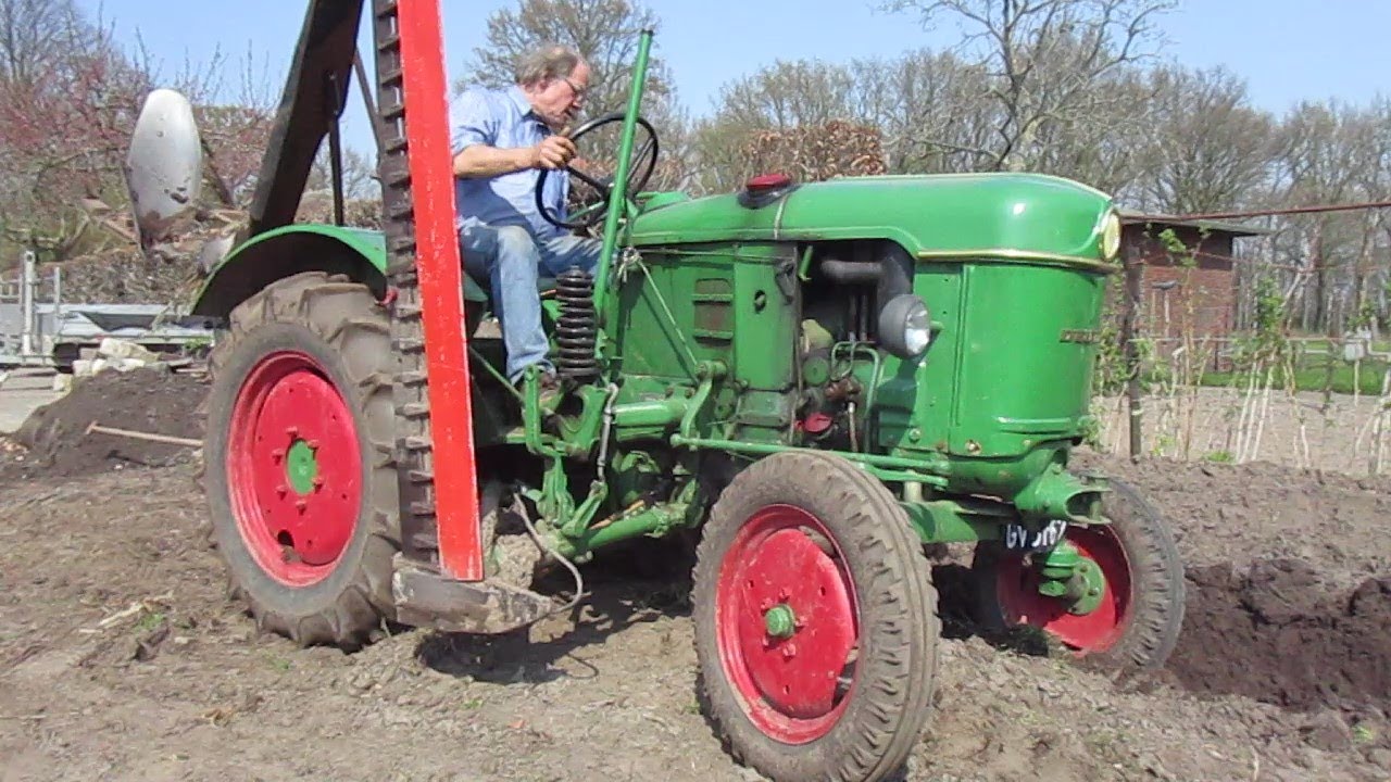 Deutz D15 - 14 PS Traktor - im Einsatz (Sound)!!!
