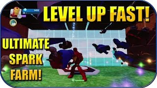 Disney Infinity 2.0 - ULTIMATE AFK SPARK FARM! - LEVEL UP FAST! - Disney Infinity Tricks