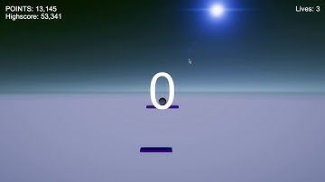 Rapid Roll-style Game I made a while back in Unity