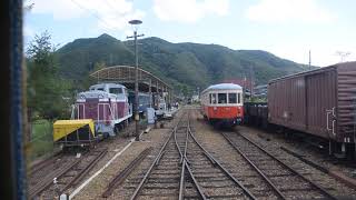 柵原ふれあい鉱山公園　片上鉄道展示運転