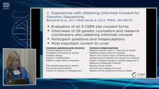 Top 5 Consortium-Wide Achievements from CSER & eMERGE - Gail Jarvick